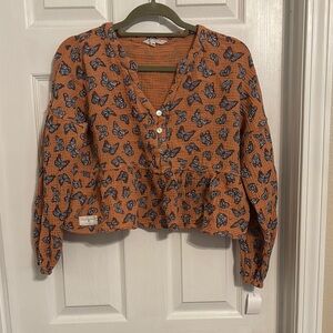 Simply Southern Butterfly Print Women's - medium